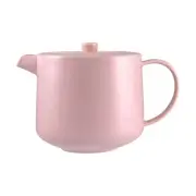 Maxwell & Williams Cafe Life Porcelain Teapot With Infuser 1L - Rose