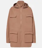 [The Upside] The Upside Freddie fleece-lined jacket AU 14 brown