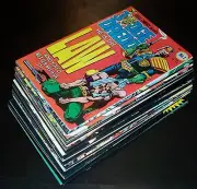 Lot/22 VFNM-NM: JUDGE DREDD 1 2 3 4 5 6 7 8 9 x 11-21 + RoboHunter + Child Quest