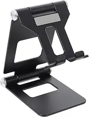 MUELODSIC Portable Phone Holder Stand for Desk Tablet Bracket for Home Office and Travel Protects Devices from Scratches and Slips Sleek