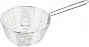 SHOWERORO Versatile Frying Basket Stainless Steel Mesh Cooking Basket Square Chip Perfect for Snacks French Fries