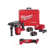 Milwaukee Brushless 1" Cordless SDS-Plus Rotary Hammer w/ Oscillating Multi-Tool
