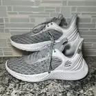 Under Armour Team Curry 9 White Gray Sneakers - 12.5