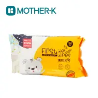 在飛比找Yahoo奇摩購物中心優惠-MOTHER-K 韓國 自然純淨嬰幼兒濕紙巾-基本款100抽