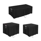 Fire Pits Cover Outdoor Fireplace Cover for Dust Bird Droppings Rainwater