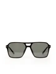Black Square Pilot Frame Sunglasses