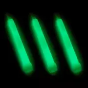 ASR Outdoor Green Glow Sticks - 3 Pack