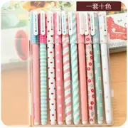Colored Pen Set Simple Pattern -Ten Color - One Size