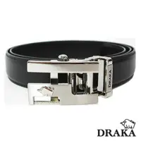 在飛比找momo購物網優惠-【DRAKA 達卡】時尚男用牛皮自動皮帶(41DK6011)