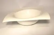 Maxwell Williams White Basics Motion Pattern Porcelain 9" Square Serving Bowl