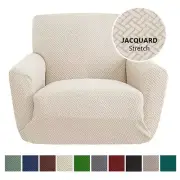 Jacquard Armchair Cover Elastic Stretch Slipcover Armchair Seat Couch Cover