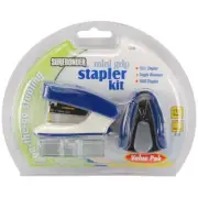 Superbonder Mini Grip 3 Piece Stapler Kit Stapler Staple Remover & 1000 Staples