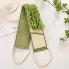 with Pull Strap Bath Belt 2 in 1 Back Scrub Towel Shower Exfoliating