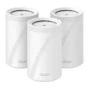 TP-Link Deco BE65 (BE11000) Tri-Band WiFi 7 Whole Home Mesh System - 3 Pack 2.5GbE x4 / USB 3.0 x1 [Deco BE65(3-pack)]