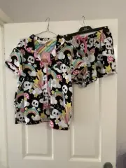 Peter Alexander Ladies Pyjama Set Panda Bear Medium