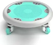Multifunctional Abdominal Wheel Board for Core Workout 4 Castor Ab Strength Training Roller with Mat Ab Exercise Equipment for Home Gym(Gray Green)