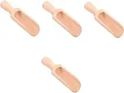 Alipis Pcs Small Wooden Salt Spoons Tea Scoops Seasoning Spoons Kitchen Spice Supplies