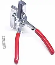 MOTRAIN Art Tool Canvas Stretching Pliers Width 4.7in, Towel Clamp with Padded Spring Return Handle for Artist Framing Tool