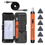 Electric Screwdriver Set Precision Tool Kit Rechargeable Small Bits for3631