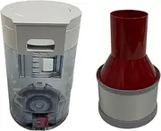 Original Dustbin Assembly Dust Container Cup Cyclone Accessories Spare Parts，Compatible for Roborock S7 Plus S7 MAXV Plus Cleaner (Color : White with Cyclone)