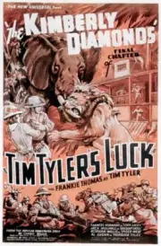 Tim Tyler's Luck poster Frankie Thomas 1937 OLD MOVIE PHOTO