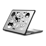MacBook Air 13-inch (M2 - M4) Impact Case MEOW! MEOW! MEOW!