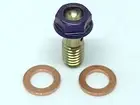 Hope Tech EVO 3 X2 E4 V4 Caliper M6 Banjo Bolt Burning Blue Gold Titanium