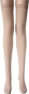 ABIRAM Thigh High Compression Stockings, Unisex Ted Hose Socks, 15-20 mmHg Moderate Level