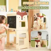 Kids Kitchen Step Stool Toddler Step Ladder 3 - In - 1 Learning Tower