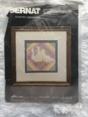 Bernat Quilted Geese Counted Crossstitch Sealed