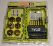 Ryobi 13 PC Titanium Coated Tap And Die Set A96T131