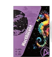 Scratch Paper for Kids - Luminous Set of 4 Handmade Scratch Painting Cards,Coloring Drawing Craft, Fun, Creative Landscape and Animal Art for Children, Teenagers Adults