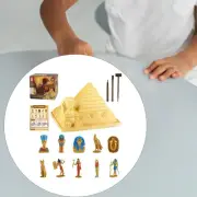 Pyramid Digging Excavation Toy Kits School Activities Stem Gift DIY with 10