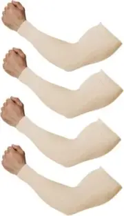 Total Sports Beggie Cotton Compression Arm Sleeves (Pair)