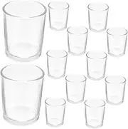 EXHUMKY 12pcs Shot Glass Glasses Decorative Goblet Goblets Chalices Chalice Goblet Water Cup Chalice Cup Wine Glass Chinese Tea Cup Wine Goblets Wine Cup Drink Cup Wine Chalice Transparent
