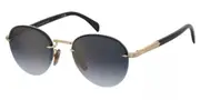 David Beckham DB 1173/S RHL/2K Men's Sunglasses Gold Size 51