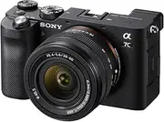 Sony Alpha 7C Full-Frame Compact Mirrorless Camera Kit - Black (ILCE7CL/B)