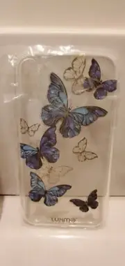 IPhone XR Xs Max Transparent Phone Case butterflies New
