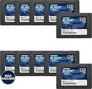 Patriot Burst Elite SATA 3 120GB SSD 2.5" 10 Pack Non-Retail Bulk Packaged