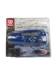 AM FM Radio Solar 5 Way Powered Wilson Sports Hand Crank cigarette battery ac