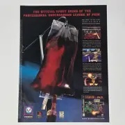 Professional Underground League of Pain PlayStation 1 Print Ad/Poster Promo Art