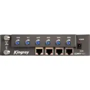 KINGRAY CAT01 4 Way RF Over Cat5 Amplifier Incorporates Master Gain and Tilt