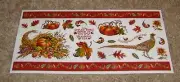 PSX Designs Sticker Sheet ~ Fall/Autumn Cornucopia...6 x 12 inches