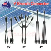 Waterproof Y Branch Connector 2/3/4 Ways Connectors Extension for Solar Panel