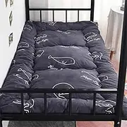 Japanese Futon Mattress Foldable Single Quilted Portable Soft Floor Mattress Suitable for Camping Dormitory Travel