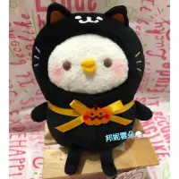 在飛比找蝦皮購物優惠-【日本正版】P助 萬聖節 黑貓 服裝 娃娃 坐姿 絨毛 貓咪