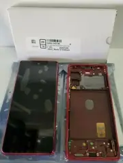 Samsung galaxy S20 FE Red LCD Touch Screen Digitizer Frame G781 OEM S20FE 5G