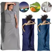 Travel Sleeping Bag Liner Travel Sheet Lightweight Camping Sleep Bag for Hiking.