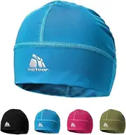 Meteor Mütze Herren Winter-Mütze Silberionen Winddicht Skull-Cap Mütze Damen Unterzier-mütze Kappe für Motorrad Fahrrad Helmklettern Skifahren Snowboarden Kopfbedeckung Vision
