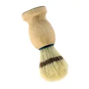 Classic Men Barber Salon Badger Hair Shaving Razor Brush Wood Handle Tool